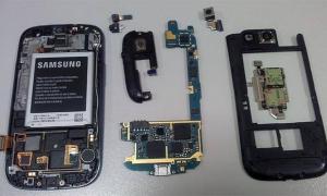 Ремонт Samsung Galaxy S3 в день обращения Как снять стекло с самсунга 3
